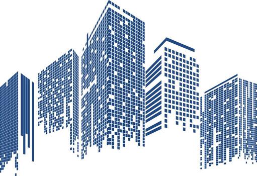 cityscape-on-white-background-building-perspective-modern-building-in-the-city-skyline-city-silhouette-city-skyscrapers-business-center-vector Cityscape on white background building perspective modern building in the city skyline city silhouette city skyscrapers business center vector