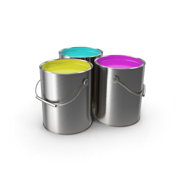 Paint Cans CMY